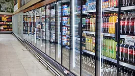 Supermarket Refrigerated Case