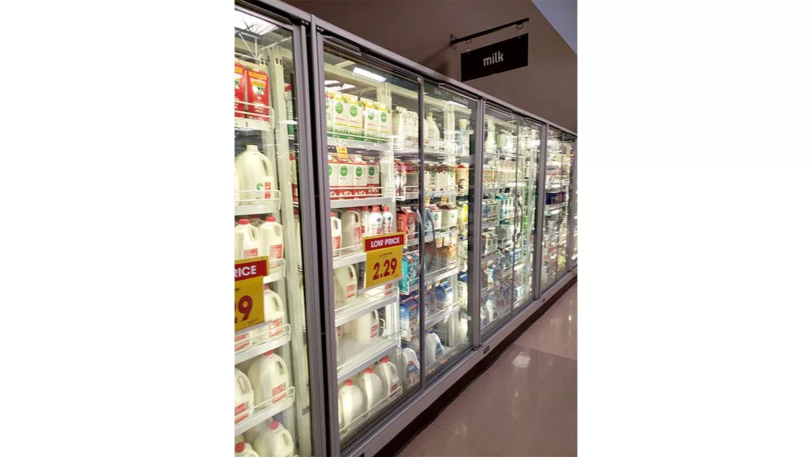 Refrigeration Dairy Case