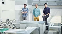 Pascal's leadership team from left to right, Jarad Mason, Adam Slavney, and Jinyoung Seo