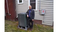 Kevin Kircher with Heat Pump