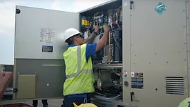 HVAC installation