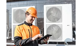 Contractor on jobsite
