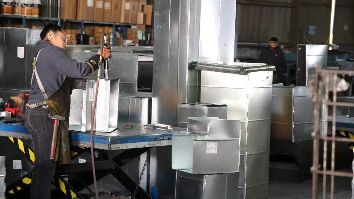 Duct Fabrication sheet metal