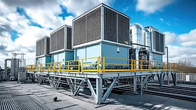 Industrial Chiller Green HVAC