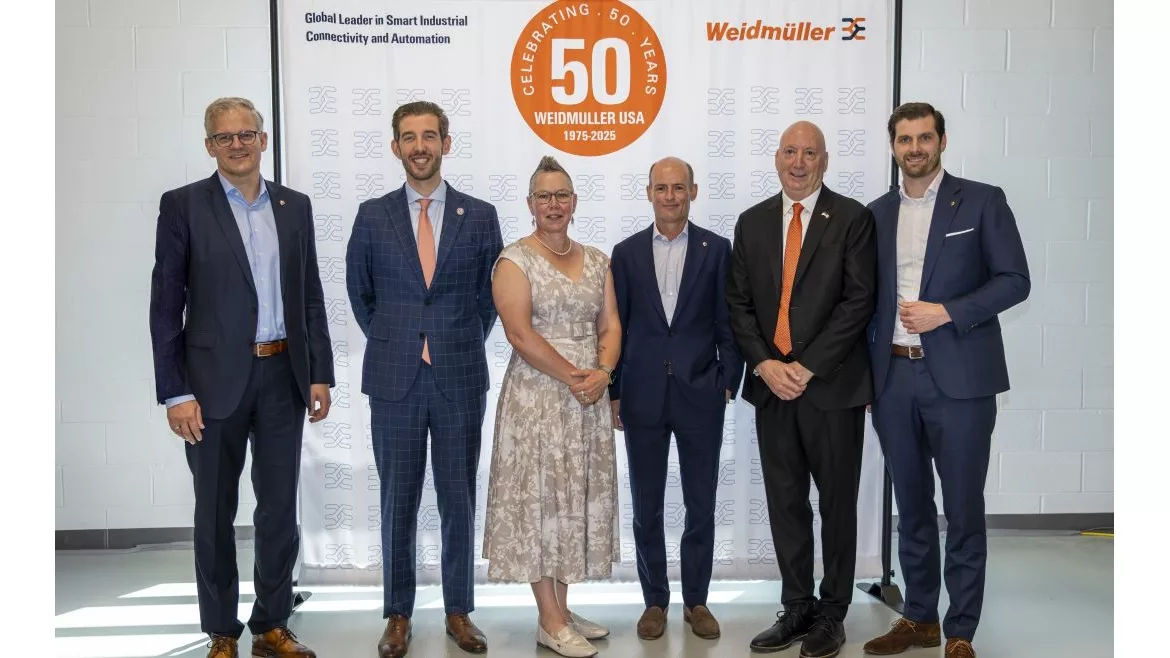 Weidmuller USA grand opening speakers