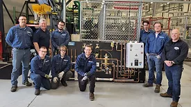 Crew at Chicago Pipefitters Training Center