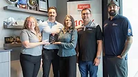 Bryant True Hero Award.jpg Crystal Dennison and friends