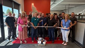 ribbon-cutting at new Trane facility