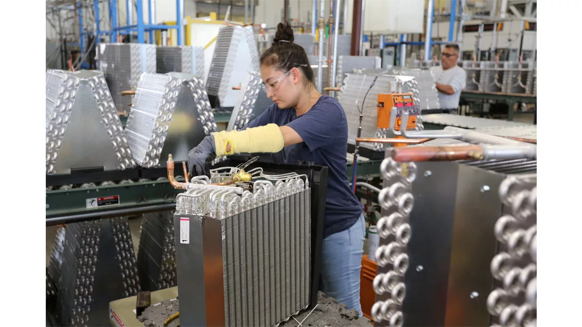 production line at Aspen Manufacturing