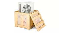 HVAC equipment delivered