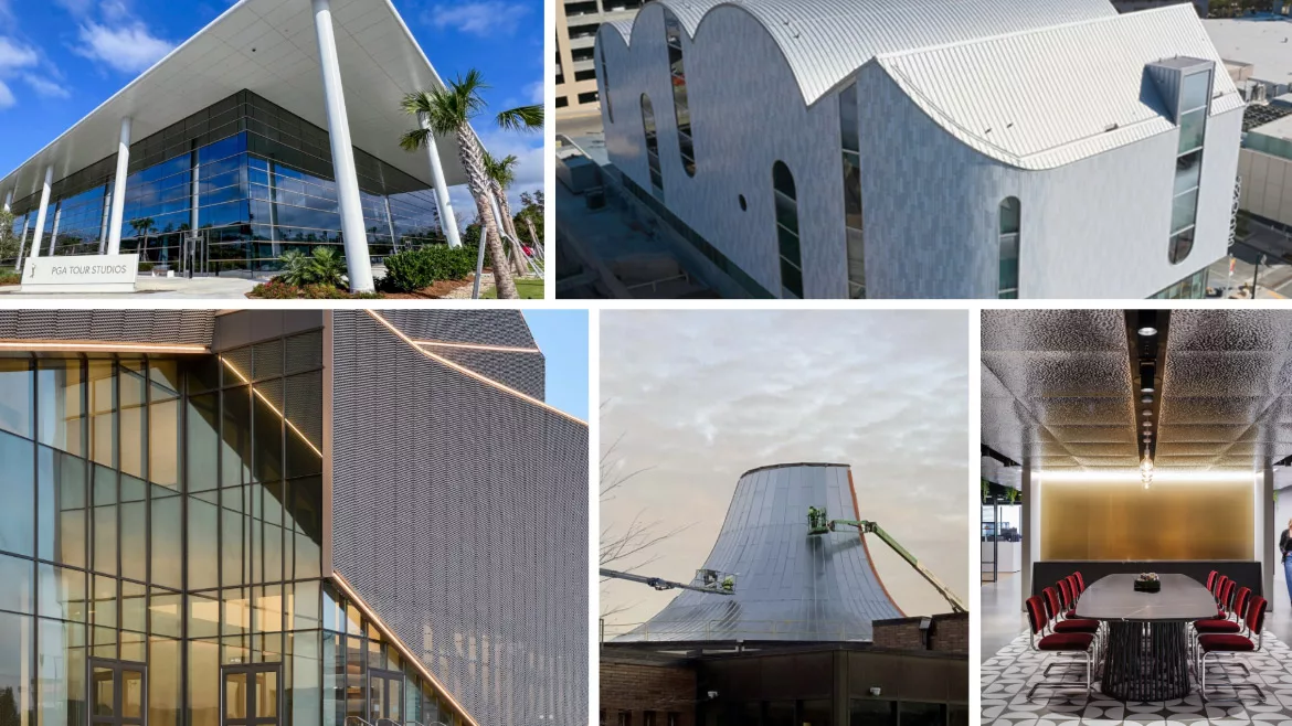 MCA Construction Awards Metal Design