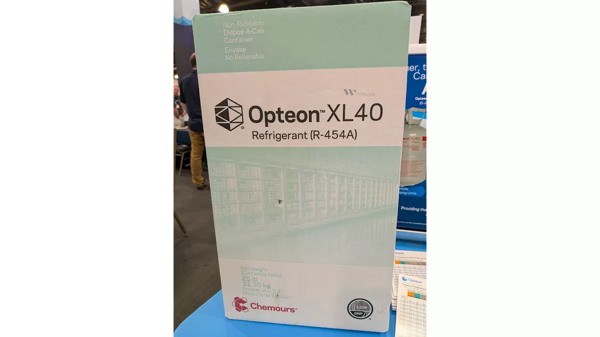 Opteon Chemours Refrigerant Chemours