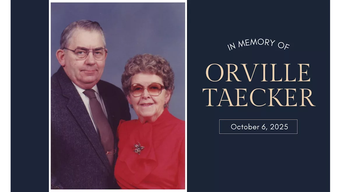 Orville Taecker obit
