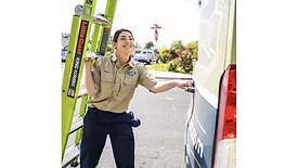 female technician