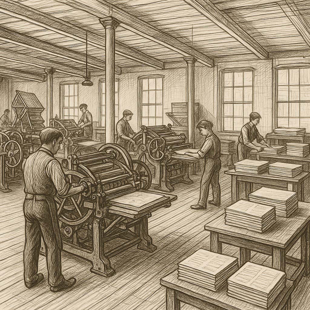 1902 Timeline - Printing Press