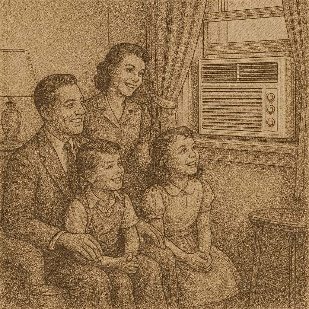 1960 Timeline - Window Air Conditioner