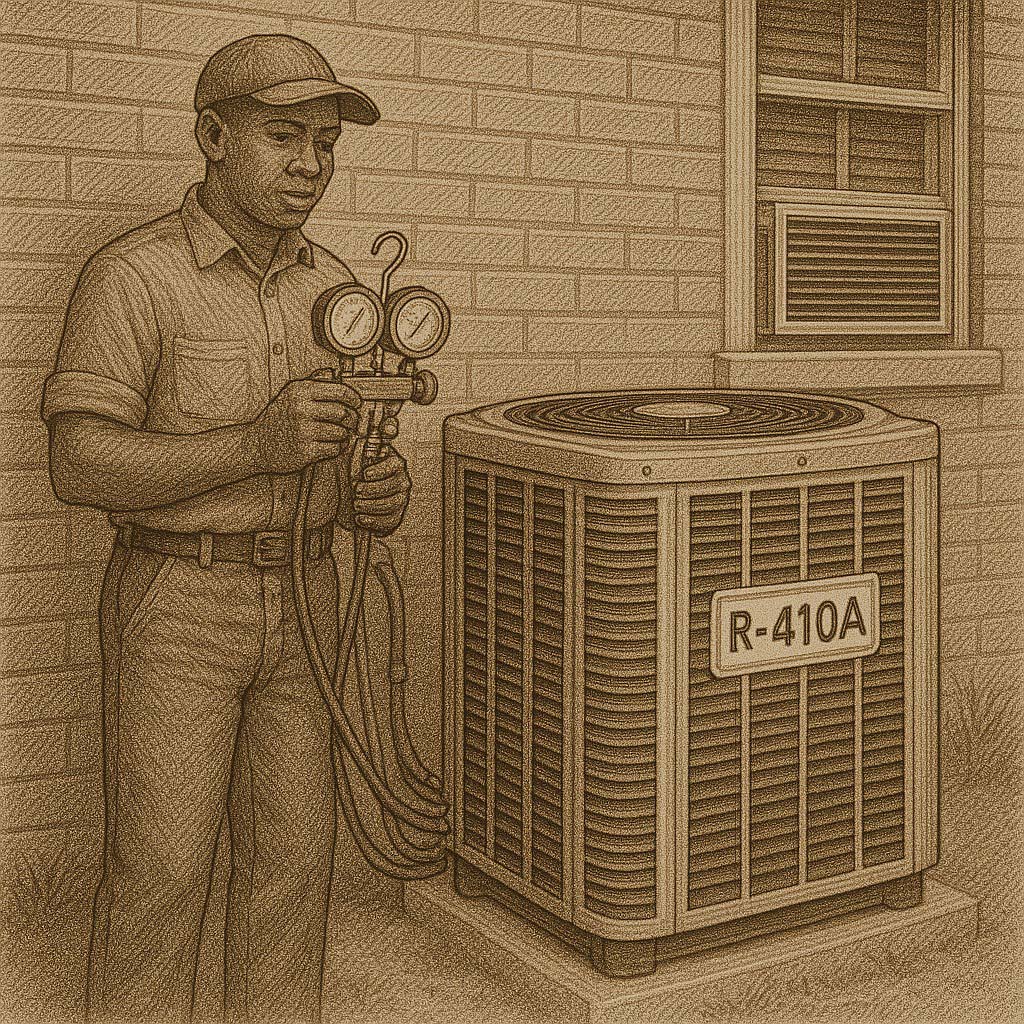 1995 Timeline - R410A Condensing Unit