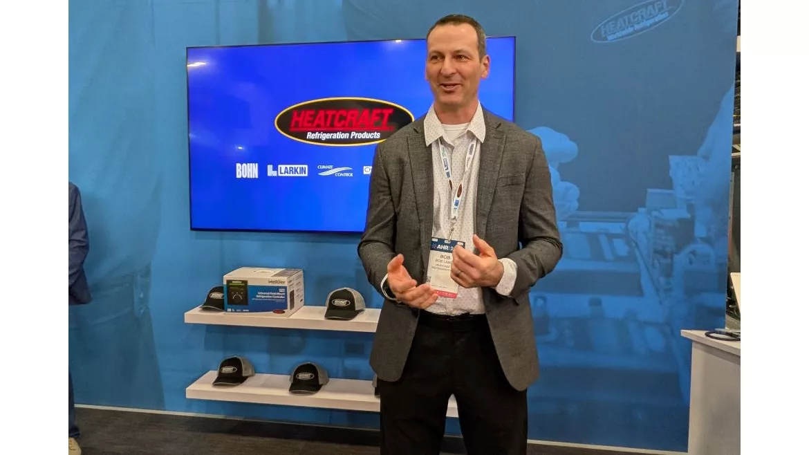Heatcraft's Bob Landi at 2026 AHR Expo