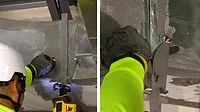 Duct Alignment Cleat Install Duct Alignment Cleat Install