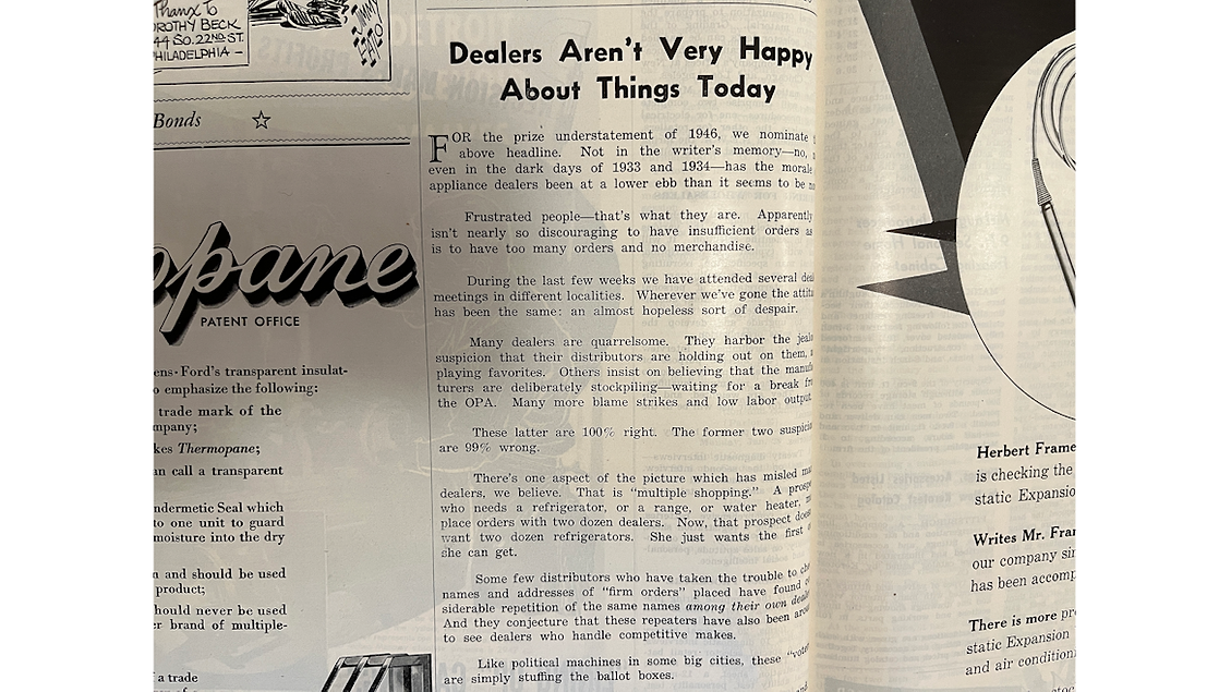 Are We Really That Far Removed From 1946?