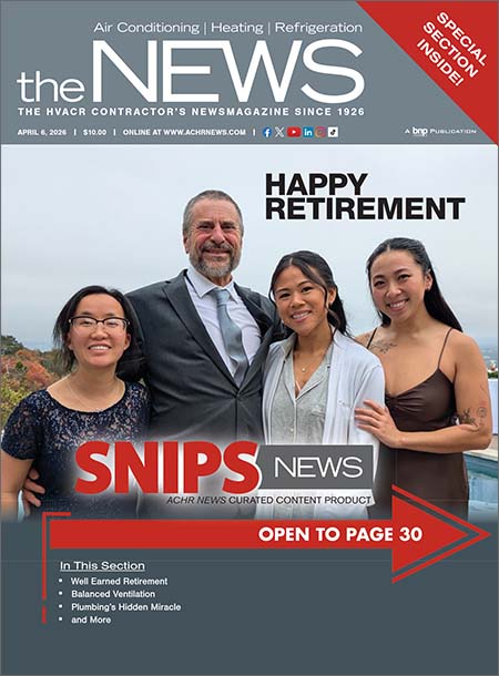 SNIPS NEWS April 2026