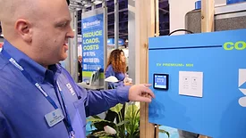 Ventilation Touch Screen
