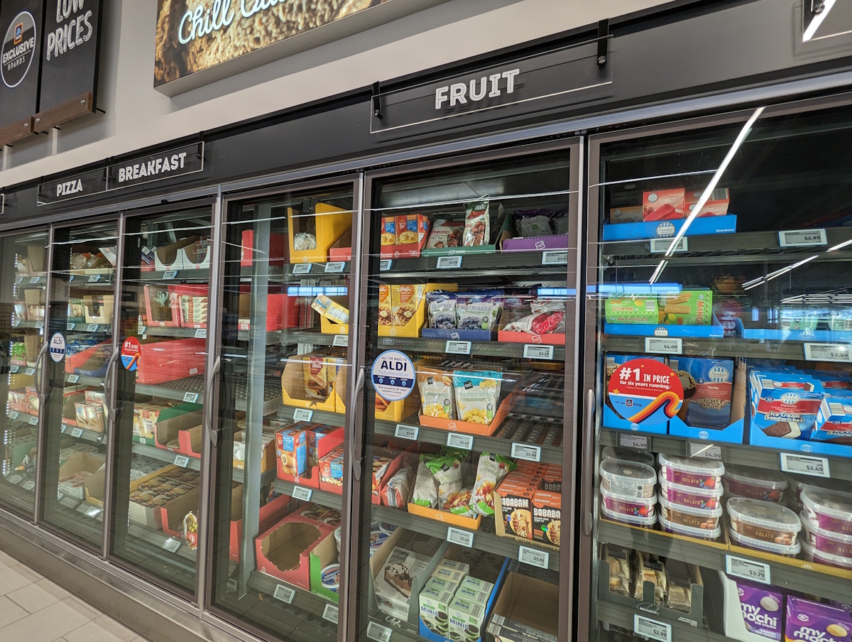 ALDI Frozen Fruit Case