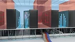 Hot aisle containment