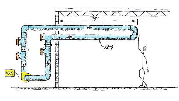Fan Duct Schematic