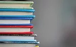 Stack of Textbooks