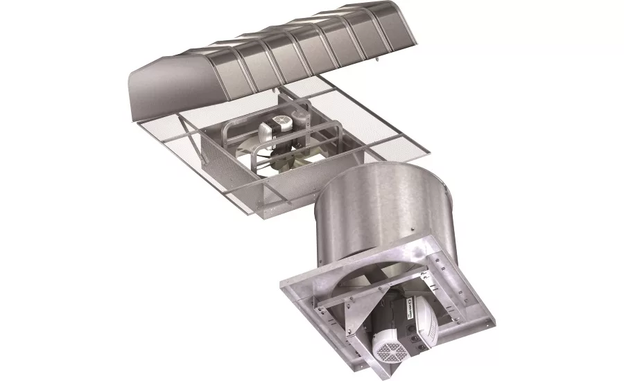 Greenheck Axial Rooftop_Vari-Green Motor_Open