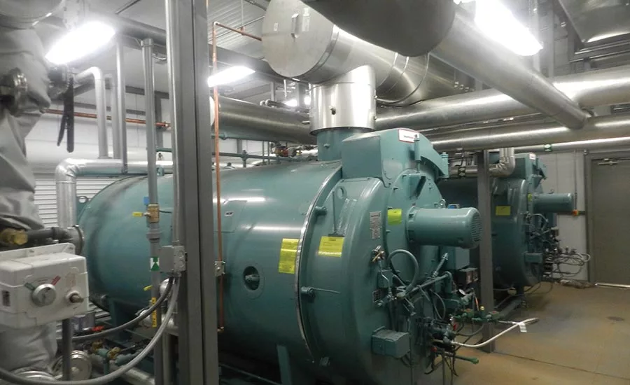 FIGURE 1. Highland Community Hospital modular boiler plant