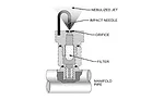 High-pressure impingement nozzle