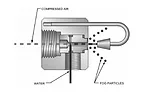 Compressed air nozzle 