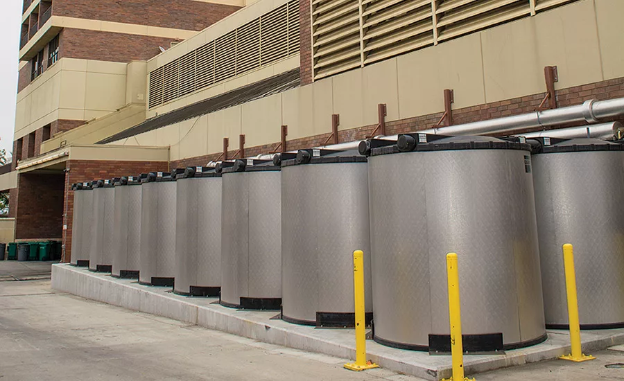 Ice bank storage melts away L.A. resort's utility costs