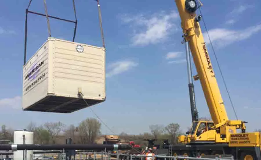 Packaged air-cooled chiller