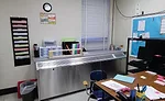 Before the retrofit, Union County Public School buildings had radiators and window units for classroom heat-ing and air conditioning