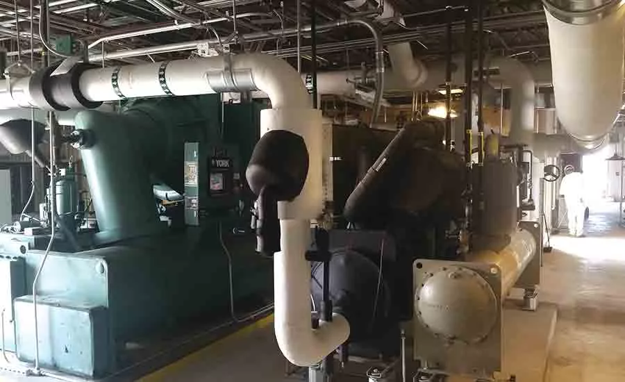 Chiller in Kaiser Glenlake chiller plant