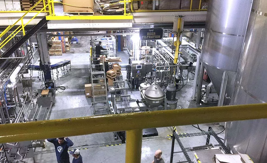 Two air-cooled screw chillers are helping Two Roads Brewing Company to double its production