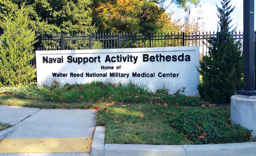 FIGURE 3. Permanent cooling towers went online in the fall of 2016 at the Walter Reed National Military Medical Center