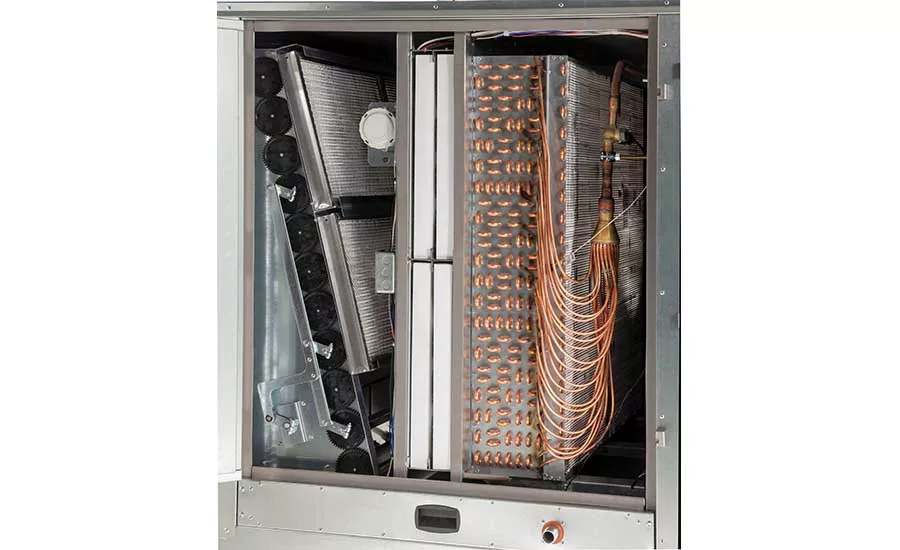 FIGURE 3. Air intake and conditioning system of a premium DOAS
