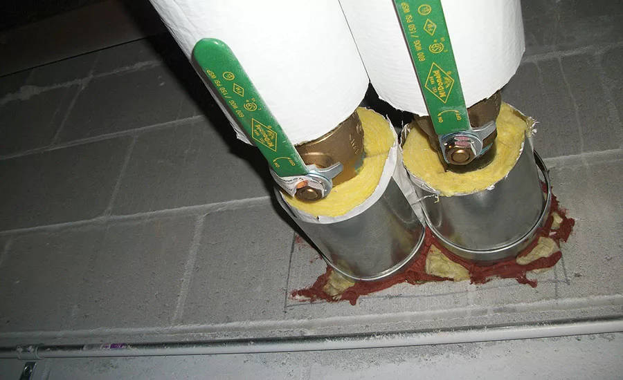 Fire stopping is important to the integrity of the building and safety of the occupant