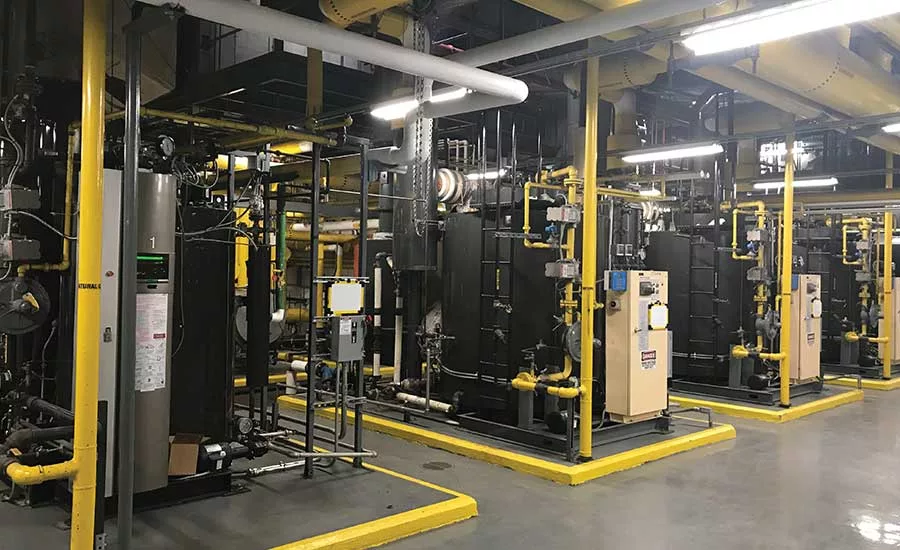 boiler retrofit at Greenwich Hospital