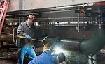 Limbach welders assemble an equalizer line