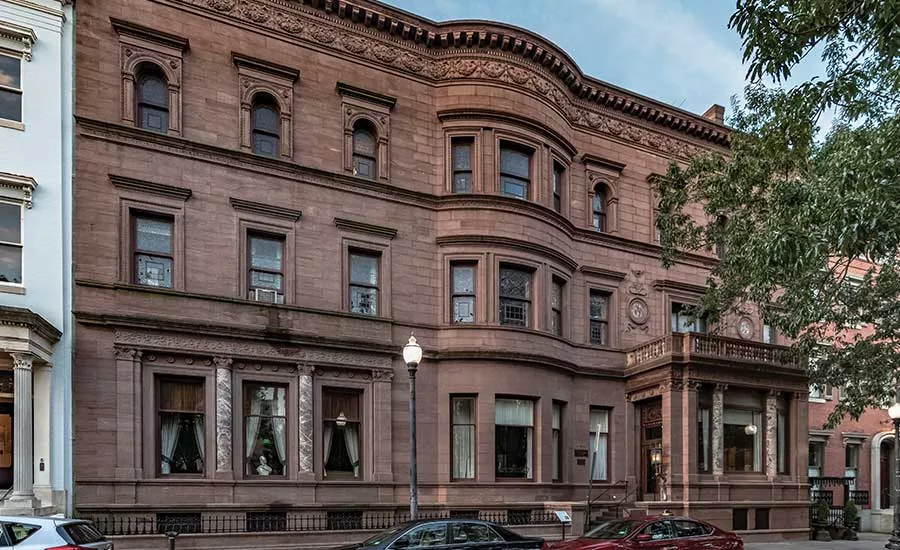 The historic Garrett-Jacobs Mansion