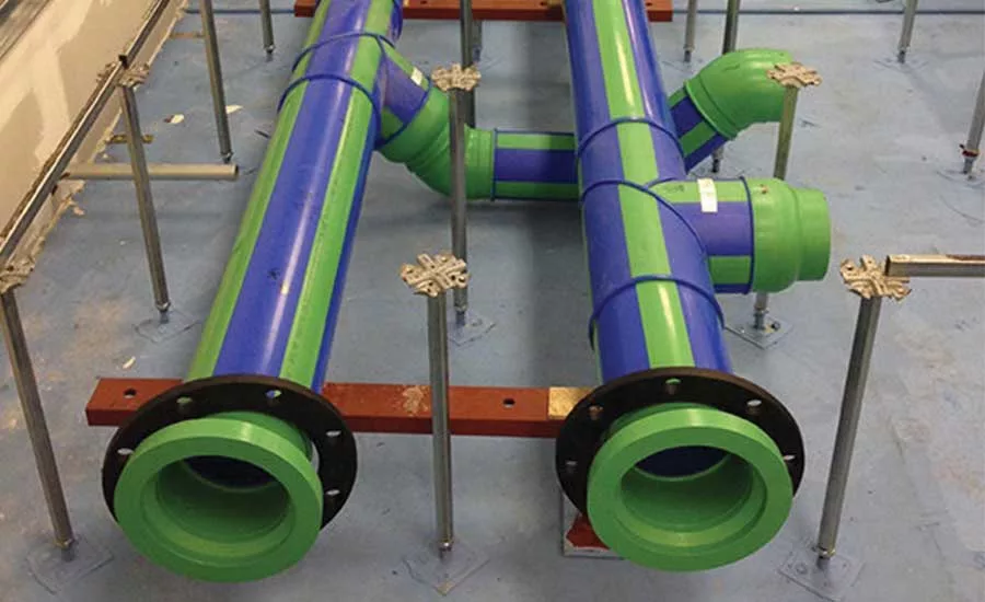 Polypropylene pipe is available in a variety of sizes