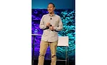 Keynote speaker Chieh Huang, CEO of Boxed