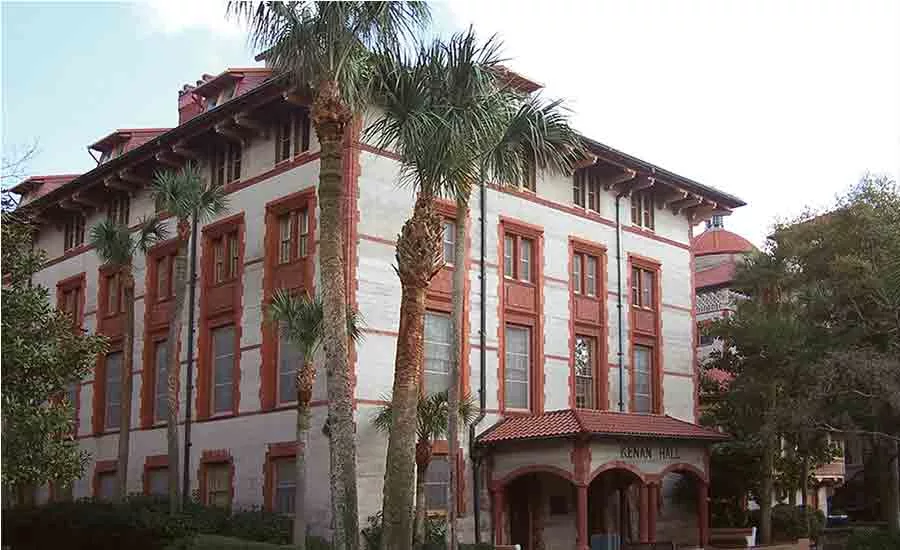 A new chiller system at Flagler College in St. Augustine, Florida