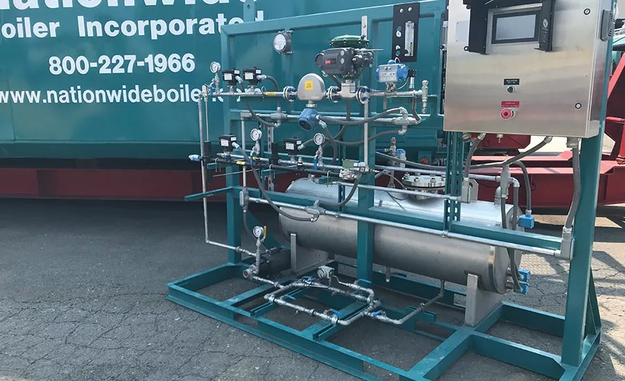 A urea supply skid