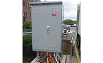 A temporary generator quick connect